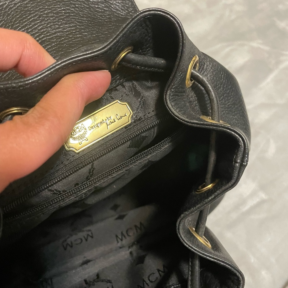 MCM backpack. - Picture 5 of 9